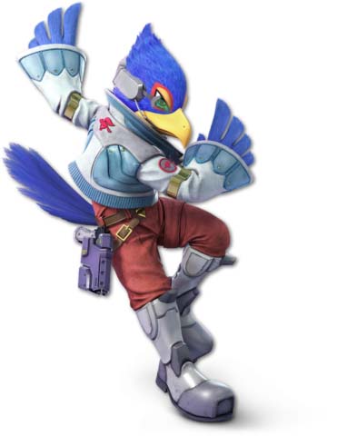 Super Smash Bros. Ultimate Falco. Select this character for for counters, counter tips, and more!