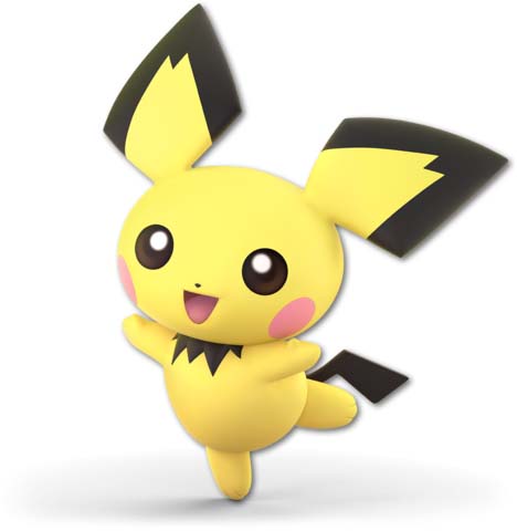 Super Smash Bros. Ultimate Pichu. Select this character for for counters, counter tips, and more!